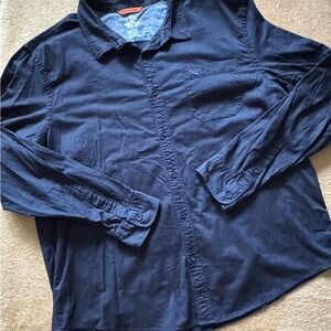 **BUNDLE AND SAVE 3 for $25** Dockers Navy Casual Button-Down Shirt